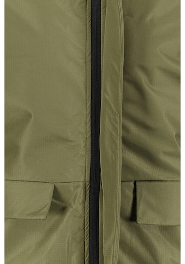 Erkek H Winter Jacket M - Haki Siyah