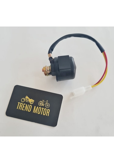 Marş Rölesi Soketli A Kalite - Motosiklet Cg Cub Scooter