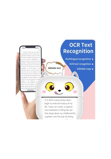 X15 Mini Termal Yazıcı Yanlış Soru Yazdırma 200 Dpı Bluetooth Cep Yazıcısı, Standart Sürüm