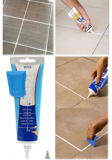 Banyonuzu Yenileyin Kahverengi Fayans Arası Derz Dolgu Boyama