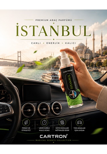 Cartron Oto Kokusu Sprey İstanbul 150ml