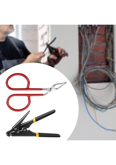 Suntek 2x Fermuarlı Bağ Kesici Naylon Kablo Bağları Çok