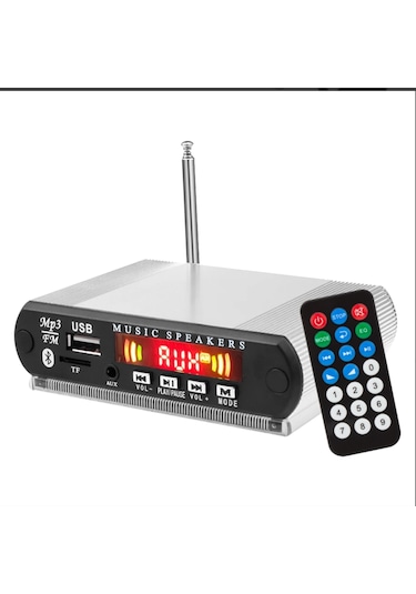 Oto Teyp Aux-kumanda - Usb - Sd - Bluetooth'lu Radyolu Çevirici Kasalı Model