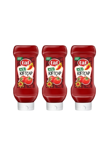 Tat Ketçap Acılı 3 x 650 G
