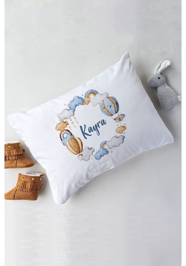 Lilabio %100 Organik Isme Özel Isimli 10lu Hastane Çıkışı Balon Ekru