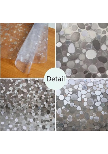 Statik Desenli Cam Folyosu Buzlu Cam Folyo Cam Filmi 3 D. (431377520)