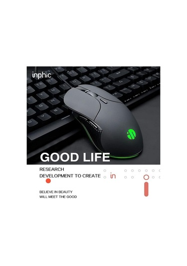 Meslek Kablolu Oyun Faresi 6 Düğmeler 4800 Dpı Led Optik Usb Bilgisayar Fare Oyun Fareleri Pc Dizüstü Bilgisayar İçin