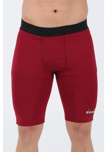Diadora Flatron Pro - Erkek Bordo Kısa Tayt - Flatronkfs