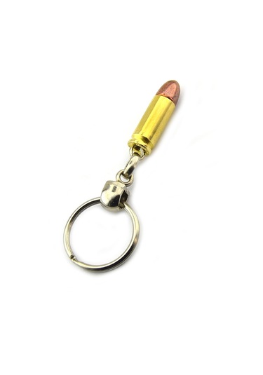9 Mm Maket Mermi Anahtarlık