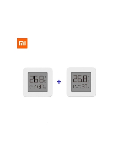 Mijia Akıllı Sıcaklık Ve Nem Ölçer Termometre 2'li