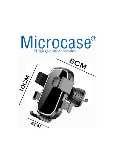 Microcase Izgaralıktan Araç İçi360DereceDönerTelefonTutucu-AL3739