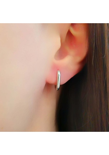 Choice U Kadın Küpe Rodyum