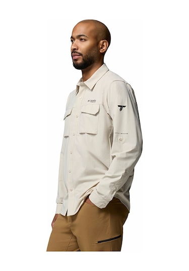 Columbia Ao5721 Silver Ridge Elite Ls Woven Erkek Gömlek-32732 Bej