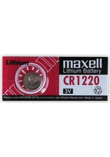 Maxell CR1220  Lityum Düğme Pil