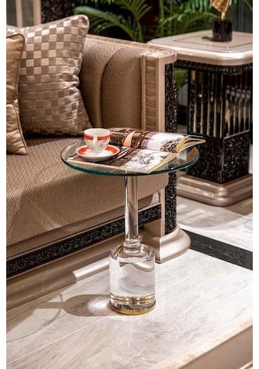 Dulda Akrilik Şimal Sehpa Şeffaf