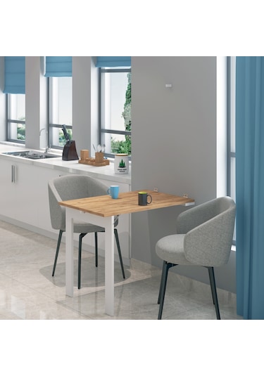 60x90 Cm Duvara Monte Çerçeveli Tablo Masa 1. Sınıf Çam MDF