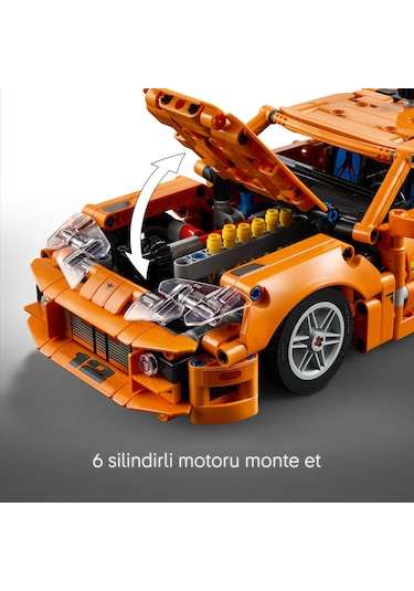 LEGO® Technic Fast and Furious Toyota Supra MK4 42204 - 9 Yaş ve Üzeri Çocuklar için Spor Araba İçeren Oyuncak Yapım Seti (810 Parça) LEGO® Technic Fast and Furious Toyota Supra MK4 42204 - 9 Yaş ve Üzeri Çocuklar için Spor Araba İçeren Oyuncak Yapım Seti (810 Parça)