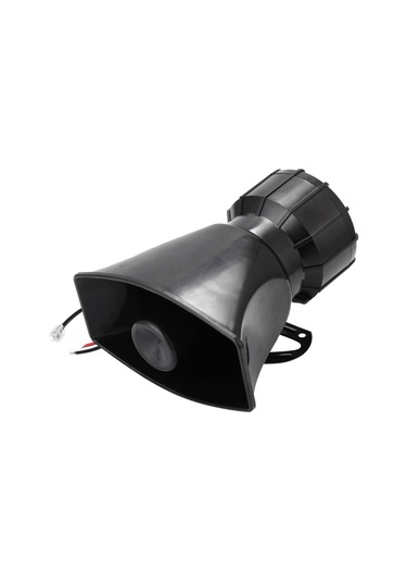 Xindoker 12v Otomobil Sireni Hoparlörü 7 Farklı Alarm Sesi Ve Konuşma Fonksiyonu - 200db Yüksek Ses Seviyesi, Plastik Malzeme, 80w Güç