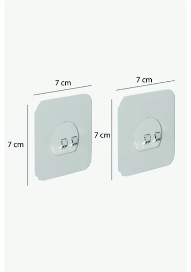 Güçlü Kendinden Yapışkanlı Kancalar Köşe Rafı Banyo Rafı Duş Rafı Kancası, Su Geçirmez Askı 6 Adet Çok Renkli