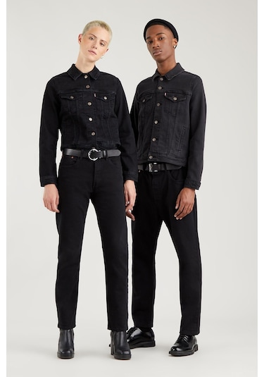 Levi'S Kadın Siyah 501 Crop Yüksek Bel Jean