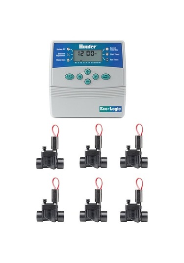 Hunter Elc Ecologic Kontrol Ünitesi ve Solenoid Vana Seti - 6 İst