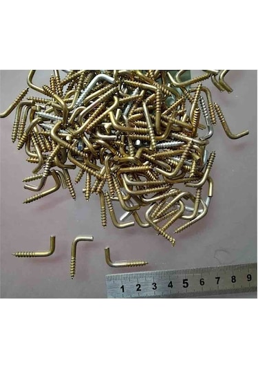 L vida no:3 korniş ve dekoratif askı vida 20 adet