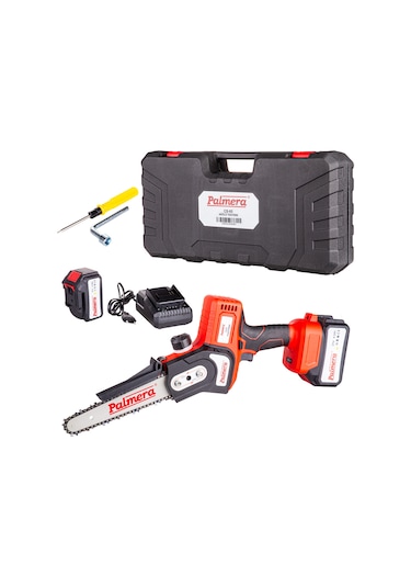 Palmera CS-65 Çift Akülü Budama Testeresi 4.0 Ah + Şarj Cihazı