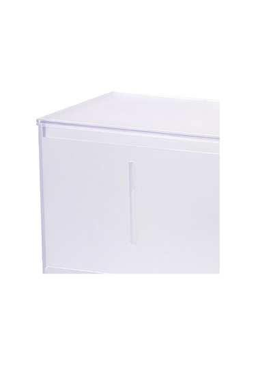 Homyl Duvara Monte Doku Kutusu Kapağı Şeffaf-12x13,5x9,2cm Şeffaf 12x13,5x9,2cm