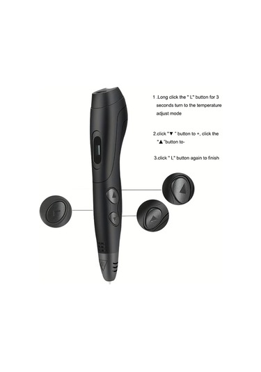 Xuweiwei 06a Plus 3d Yazıcı Kalemi Siyah 12 Renk Pla Filament 2377 Cm Taşınabilir Çanta Yanmaz Kapak Çizim Defteri Şeffaf Pano Usb Kablosu Mavi Çanta