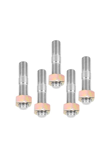 Kosona Mitsubishi Dsm 1g Evo1-10, Subaru Td05h Td06 Turbo Uyumlu 304 Paslanmaz Çelik M10x1.25 5 Adet Somun Seti - Yüksek Sertlikli, Korozyon Direnci