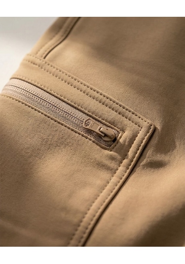 Vav Wear Kışlık Erkek Pantolon Wıntac12 Bej