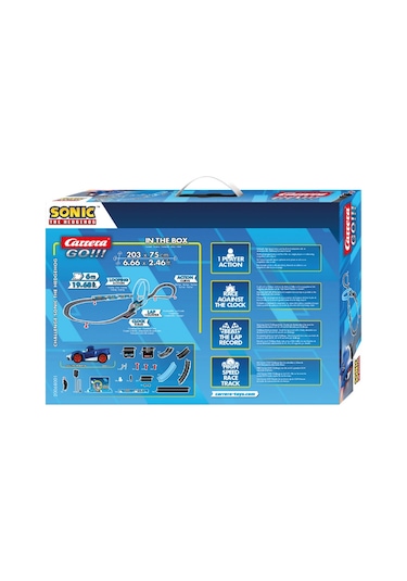 Carrera Go Challenge Sonic Tek Kişilik Yarış Pisti 68001
