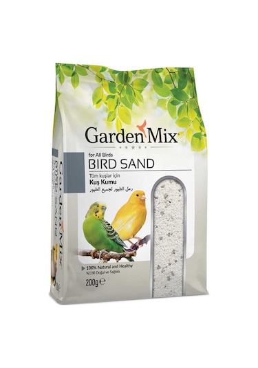 Garden Mix Platin Kuş Kumu 200gr 5 Adet