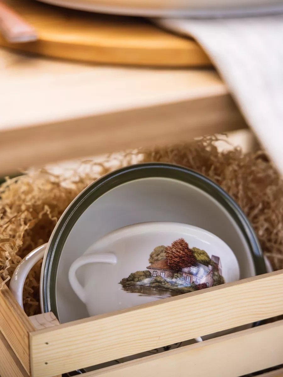 Lefard "family House" 300 Ml Saplı Salata Kasesi Hayırda Yassı Kap 204481744 Beyaz