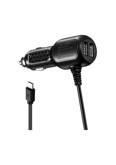 12/24v Mikro Usb Girişli Araç Navigaston Kamera Şarj Adaptörü + Dual Usb