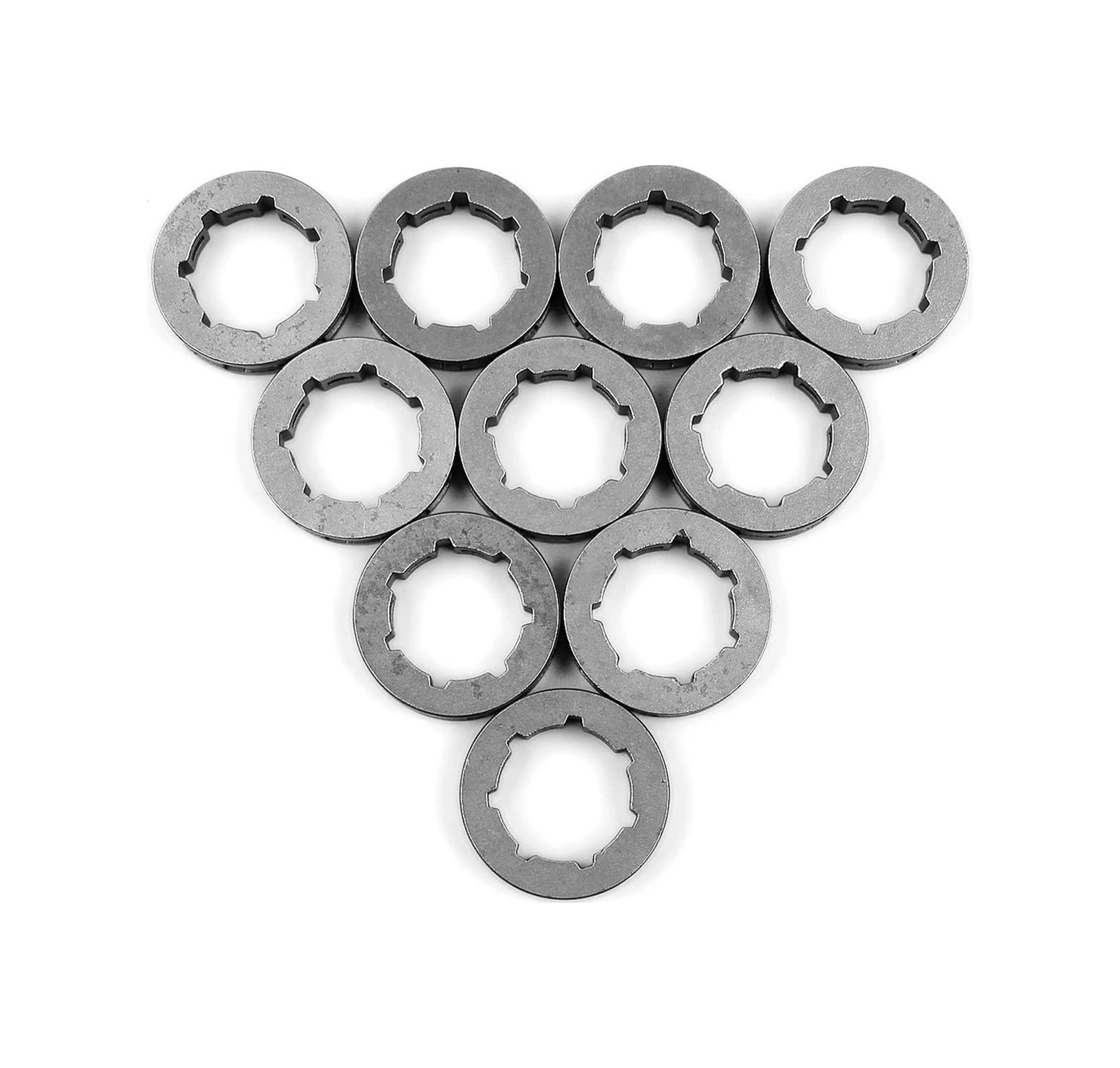 Xurunkeji Husqvarna 266, 268, 272, 280, 285, 288, 355, 362, 372xp, 380, 385xp Testere İçin 10 Adet 3/8 İnç 7t 22mm Zincir Tahrikli Jant Dişlisi