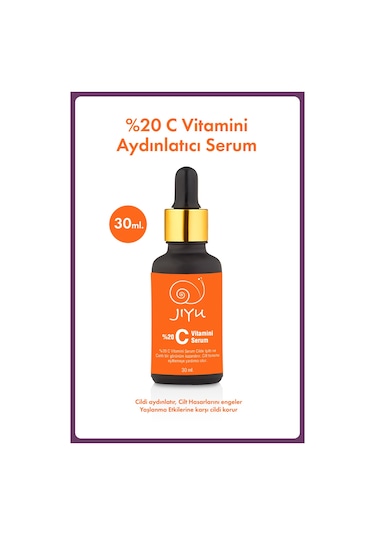 Jiyu 2'Li Cilt Serum Seti 2x30 ml.