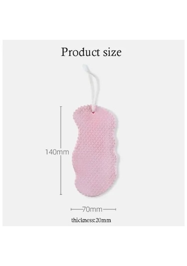 Bebek Peeling Banyo Süngeri Çok Renkli