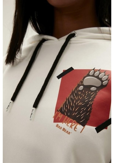 Bad Bear 22.04.12.005-c04 Here Kadın Sweatshirt 001