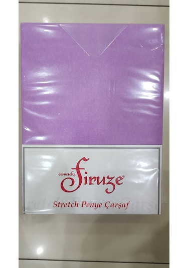 Çift Kişilik Penye Kumaş Lastikli Çarşaf Takımı Lila