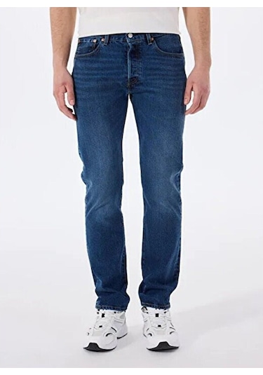 Levi's Erkek 501 Original Mavi Kot Pantolon - A7735-0023 Mavi