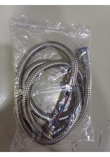Irmak Çelik Örgülü Esnek Duş Spirali Hortumu 1.5 Mt Uzunluk-2 Adet Beyaz