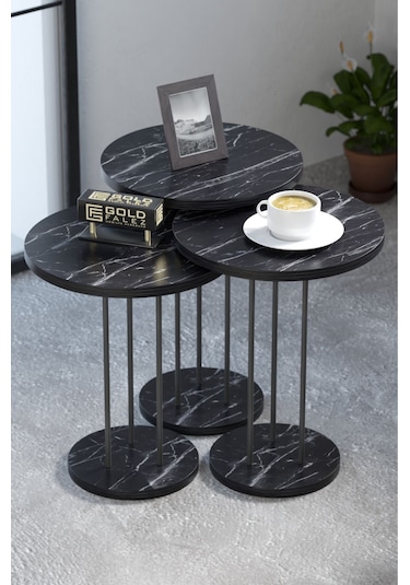Zigon Sehpa Terra 3 Lü Set Bendir