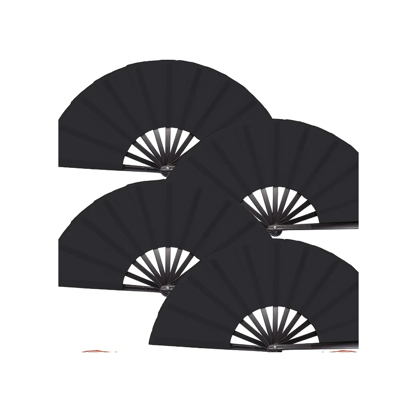 Chuangyinshop Klasik Kung Fu Fanu - Katlanır Kare Tai Chi Ve Dans İçin Kırmızı Hediyelik