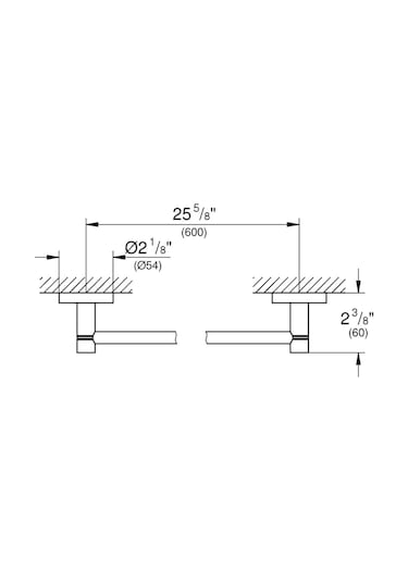 Grohe Essentials Havluluk - 40366al1 Siyah