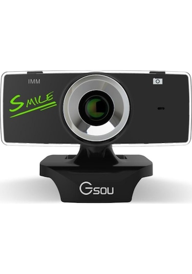 Sones Gsou B18s Hd Web Kamerası Dahili Mikrofonlu Akıllı Web Kamerası Gürültü Önleme Özellikli Usb Yayınlı Canlı Kamera