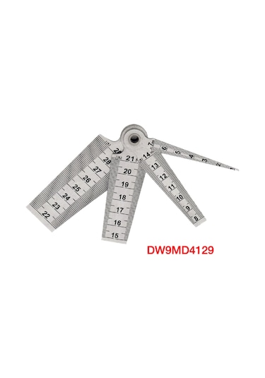 Dwmeasuring Üçgen Delik Cetvelleri 1 29mm