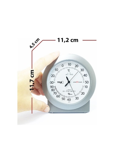 Tfa Hassas Analog Termometre Nem Ölçer