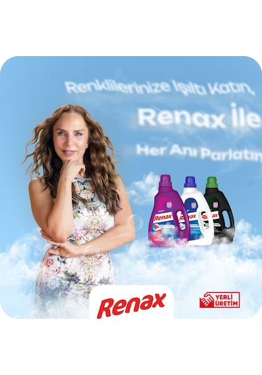 Renax Sıvı Çamaşır Deterjanı Siyahlar 2520 ML