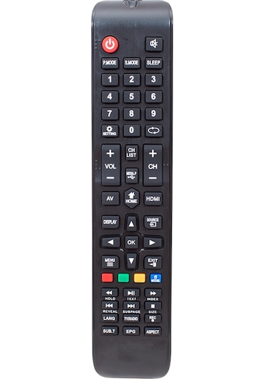 Dijitsu Uyumlu 55SH Home Tuşlu LCD LED Tv Kumanda